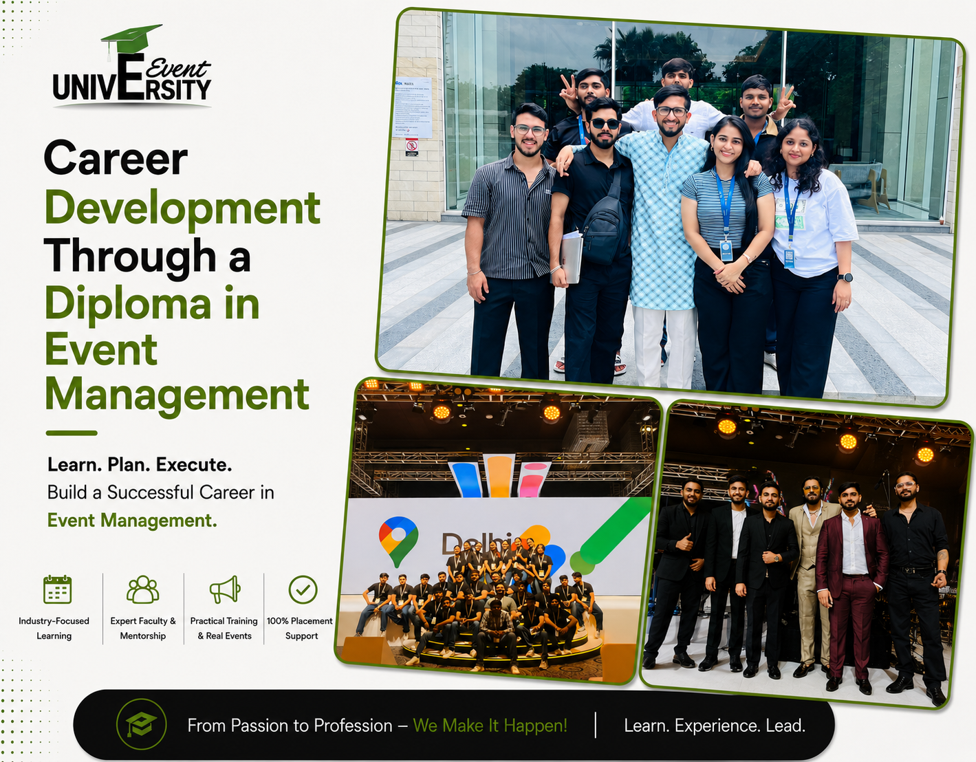 Discover what is event management & how a Diploma in Event Management course can launch your career. Join Event University's 9-month program today. diploma in event management course , Diploma in Event Management