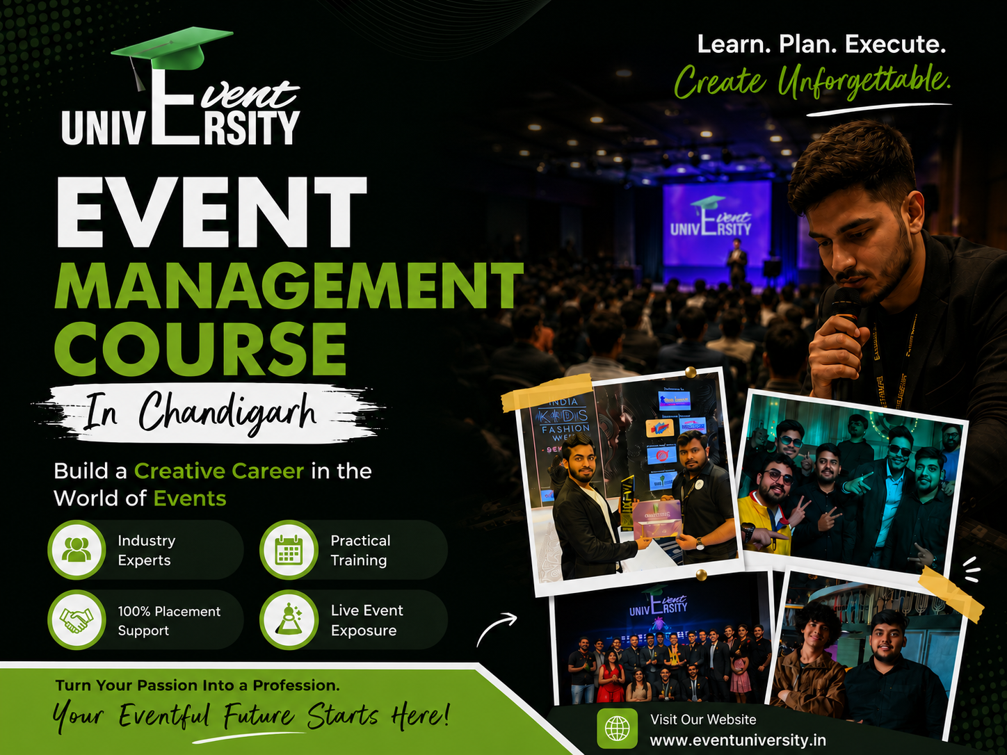 Looking for the best Event Management Course in Chandigarh? Explore course fees, eligibility, syllabus, placements, career scope, salary, and admission details in this complete 2026 guide. event management institute in Chandigarh , event management course in Chandigarh