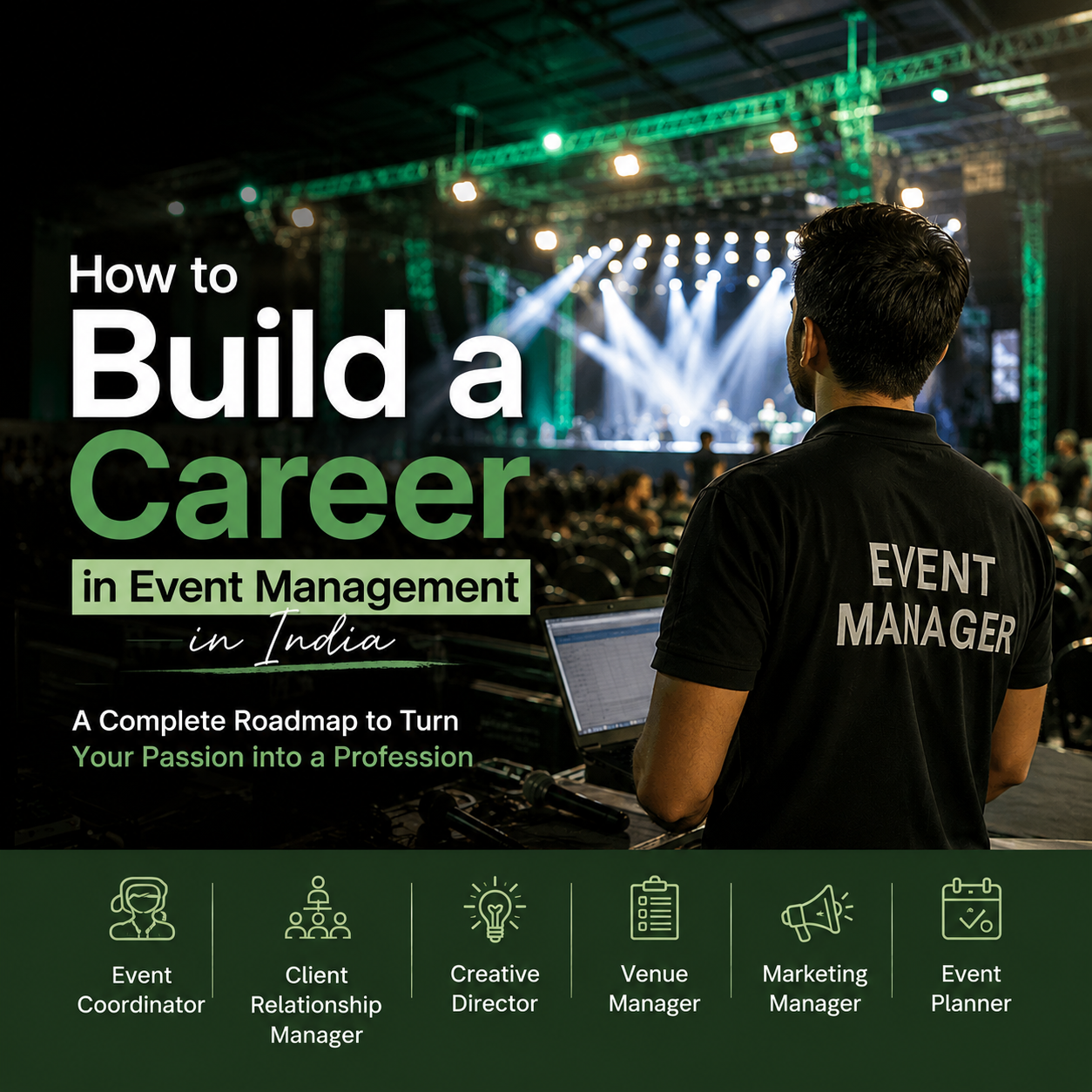 Learn how to become an event manager in India with courses after 12th, salary insights, and steps to join an event management company. 2026 career guide.Career in Event Management, how to get into event management, how to join event management company