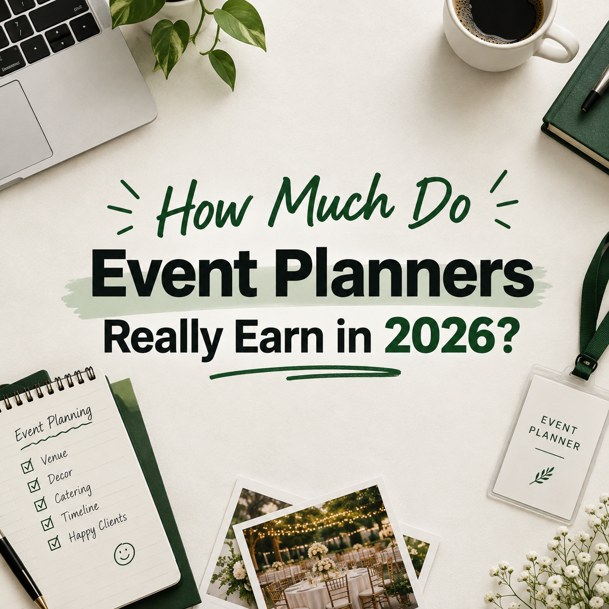 How much do event planners really earn in 2026 — real wedding planner salary, event manager salary, and course-linked pay differences, explained simply.