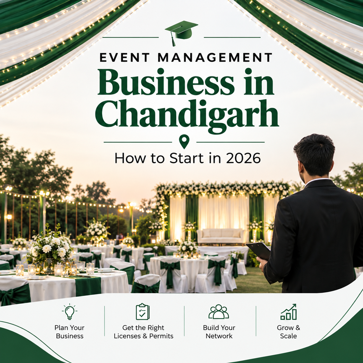 Thinking of starting your event management business in Chandigarh? Learn the permissions, costs, skills and first steps before you launch. Read this guide