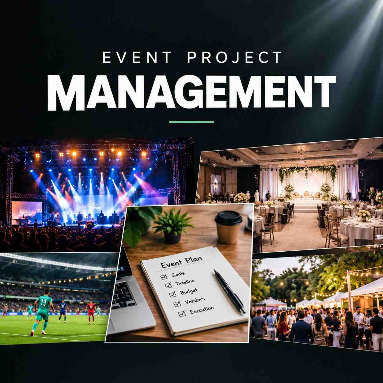 Event project management covers planning, budgeting, and execution to help you organise successful events with clear goals, timelines, and better coordination.